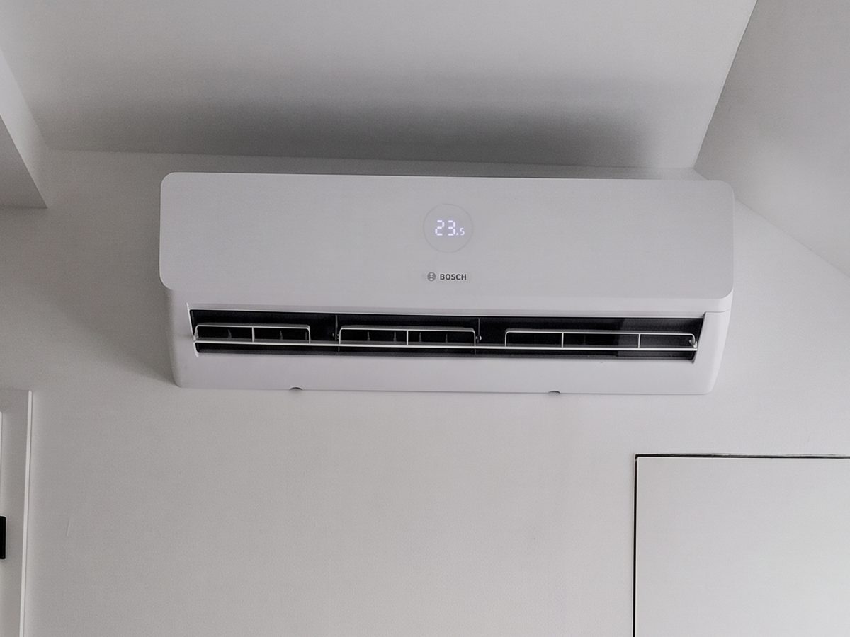 Klimaanlage: Innengerät an der Wand